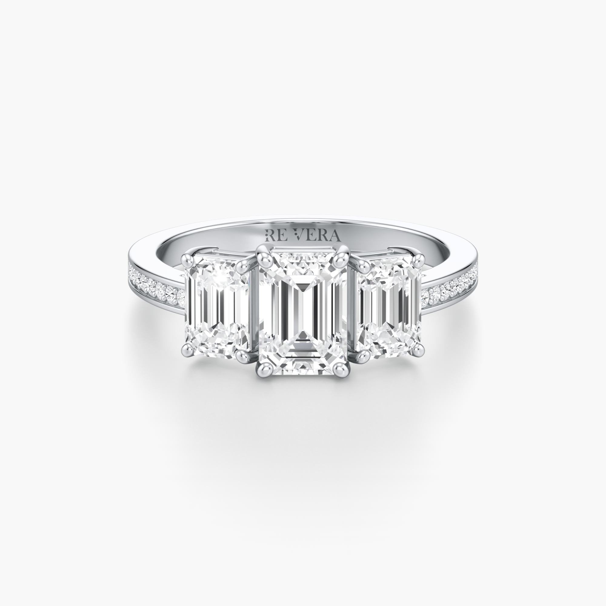 Majestic Triad Diamond Ring