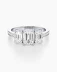 Majestic Triad Diamond Ring