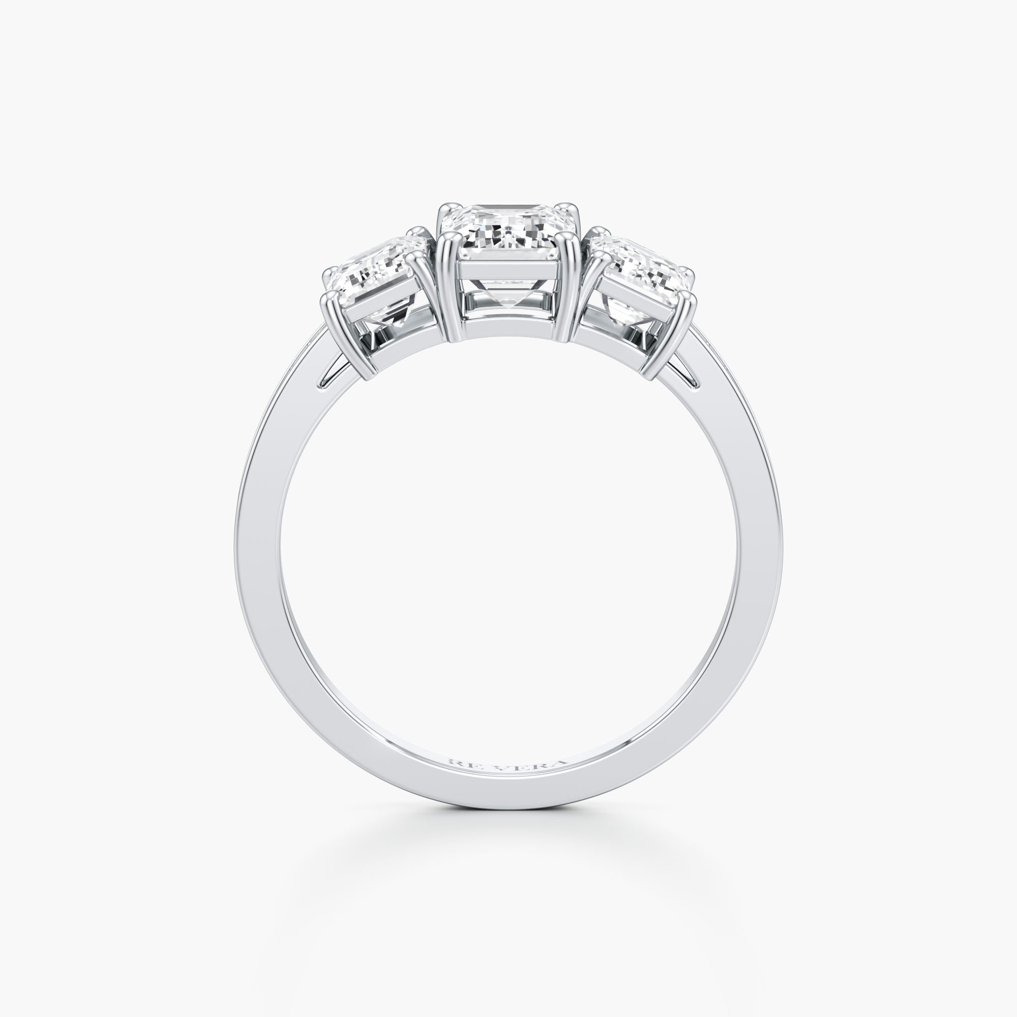 Majestic Triad Diamond Ring