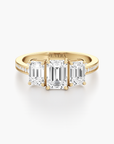 Majestic Triad Diamond Ring