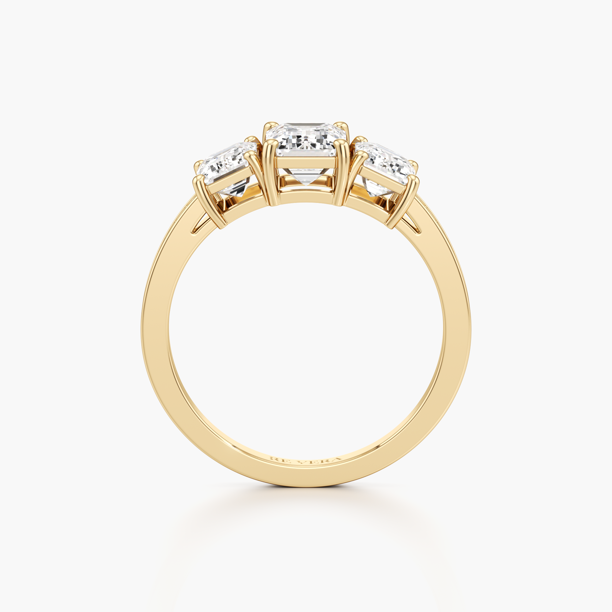 Majestic Triad Diamond Ring