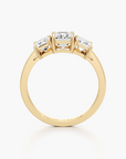 Majestic Triad Diamond Ring