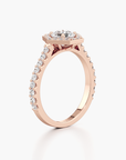 Hexa Crown Diamond Ring
