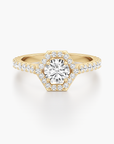 Hexa Crown Diamond Ring