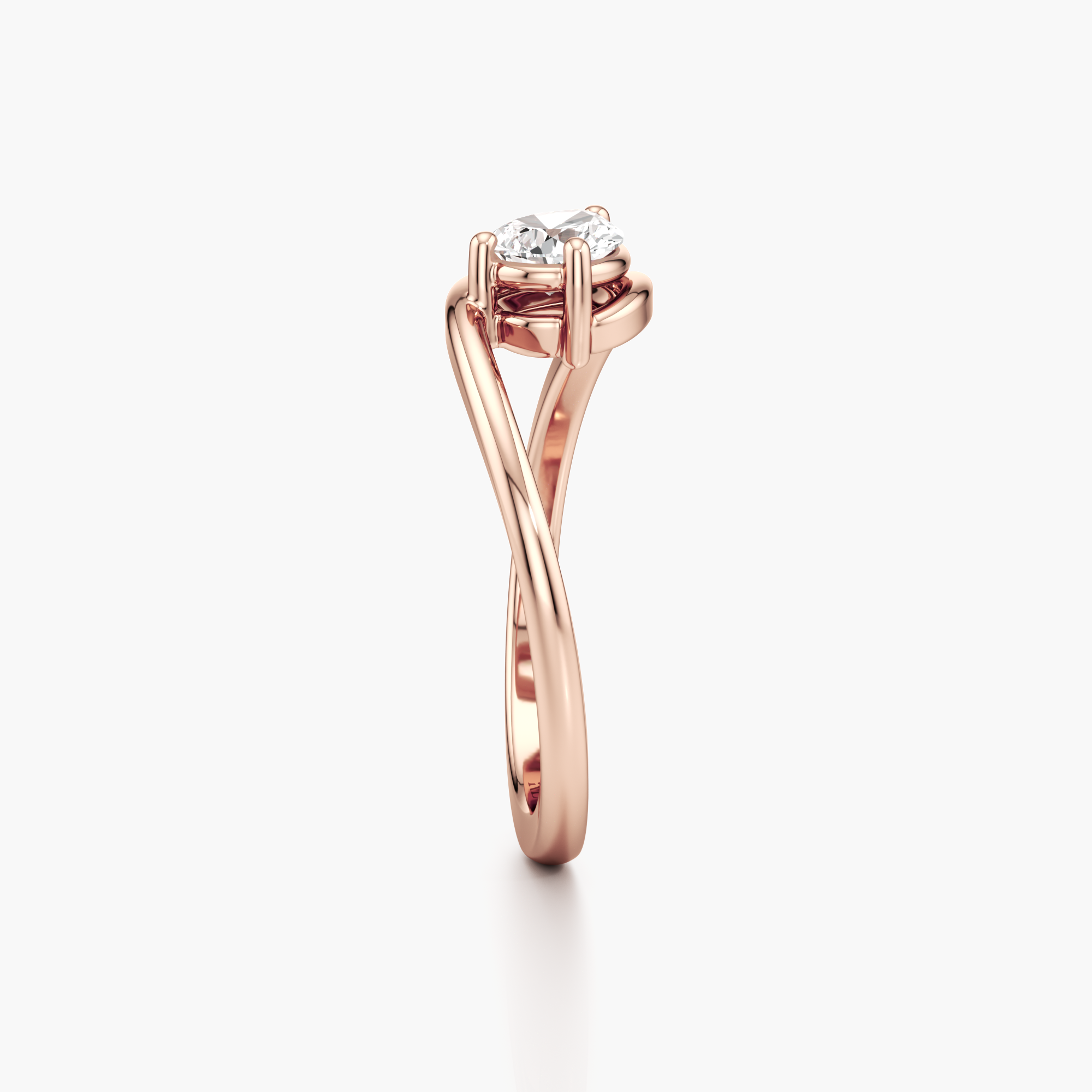 Warm Hug Pear Diamond Ring