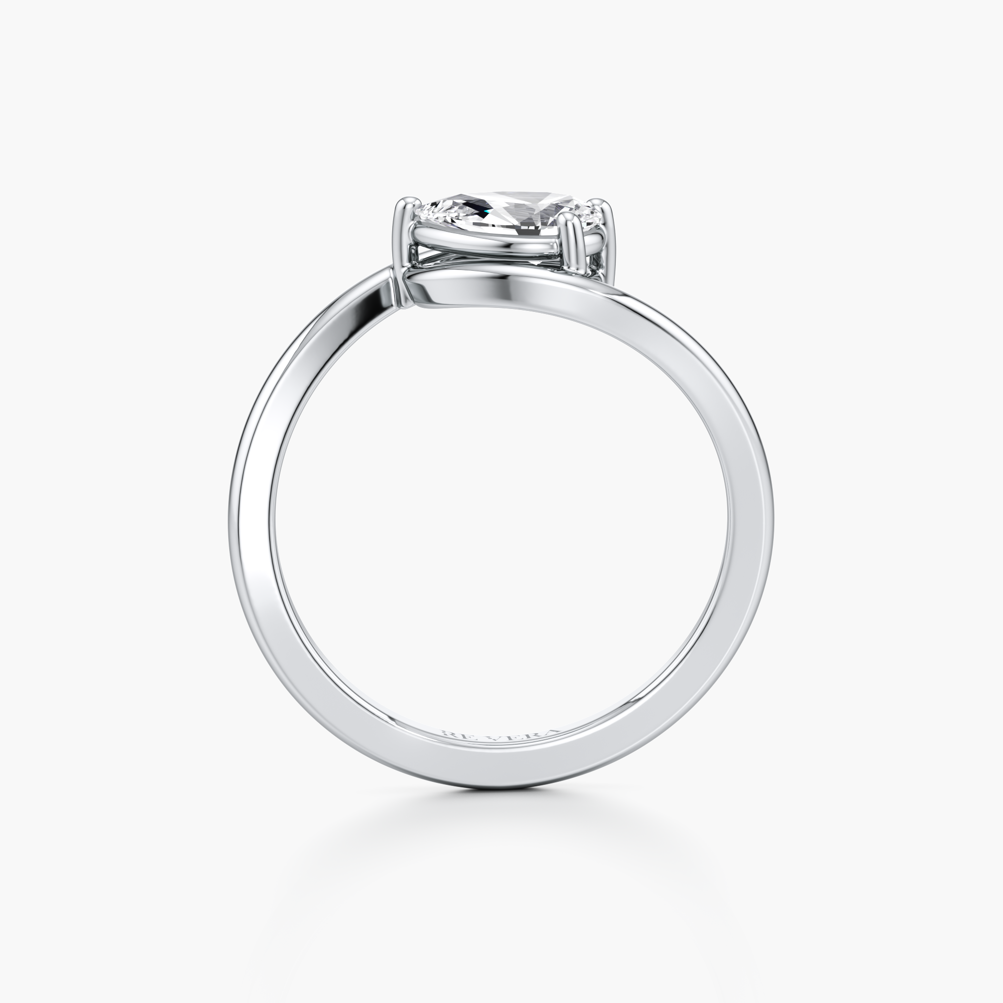 Warm Hug Pear Diamond Ring