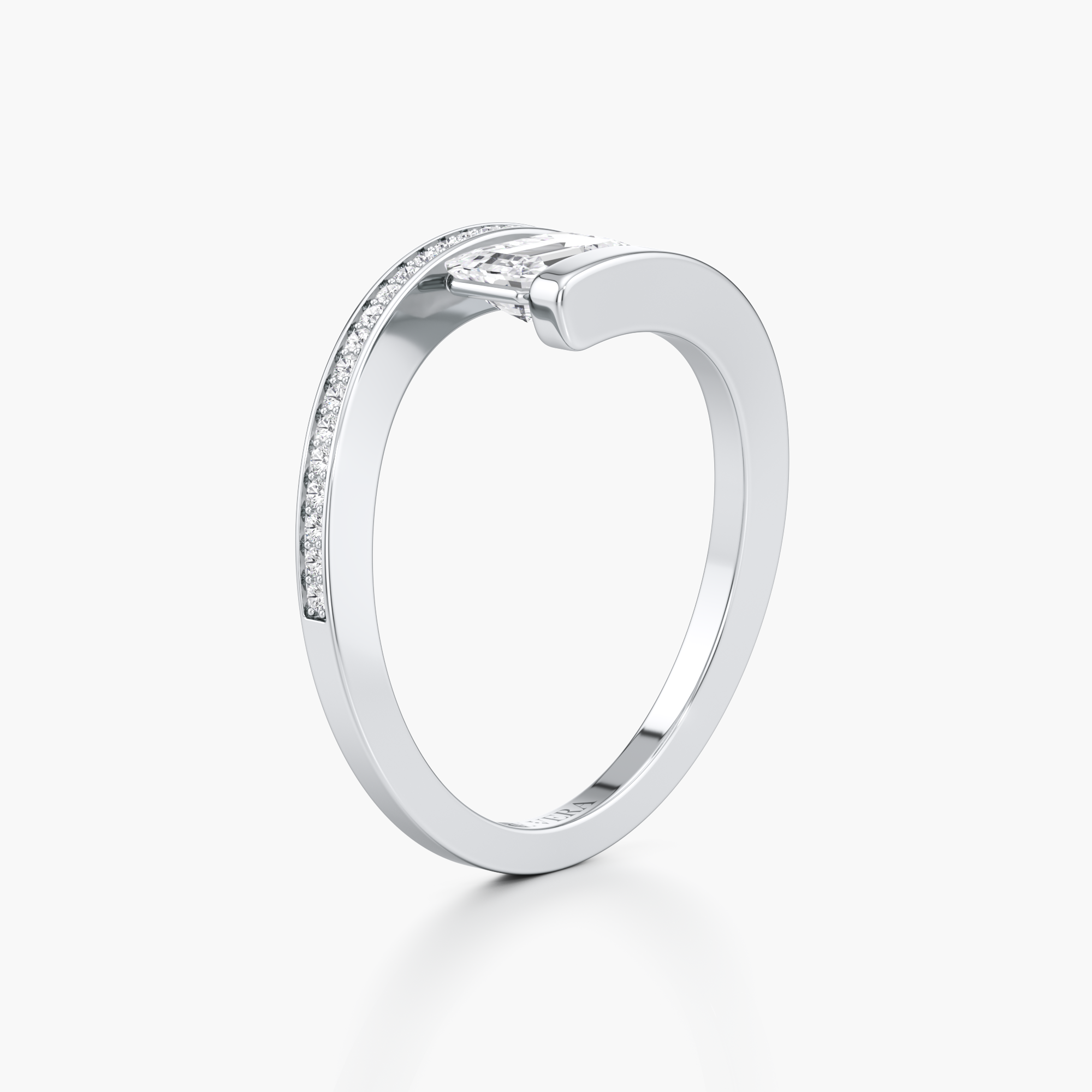 Emerald Dreaming Cascade Diamond Ring