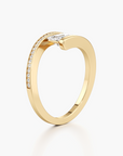 Emerald Dreaming Cascade Diamond Ring