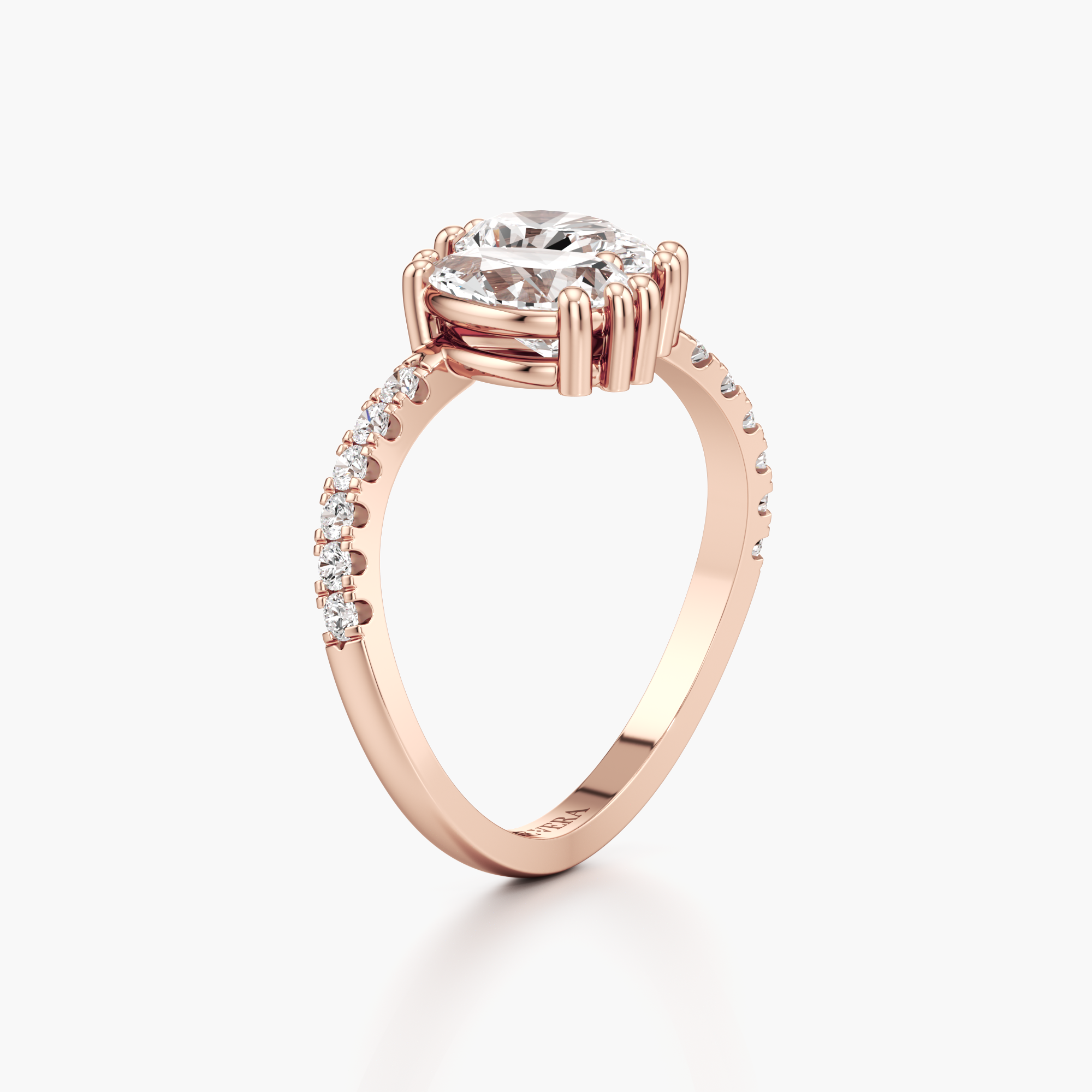 Reflecting Duo Diamond Ring