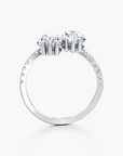 Reflecting Duo Diamond Ring