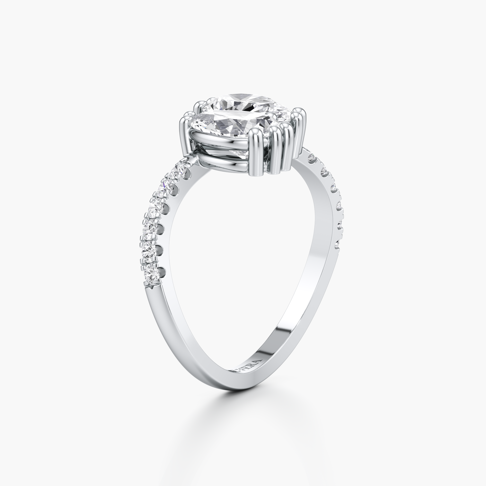 Reflecting Duo Diamond Ring