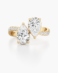 Reflecting Duo Diamond Ring