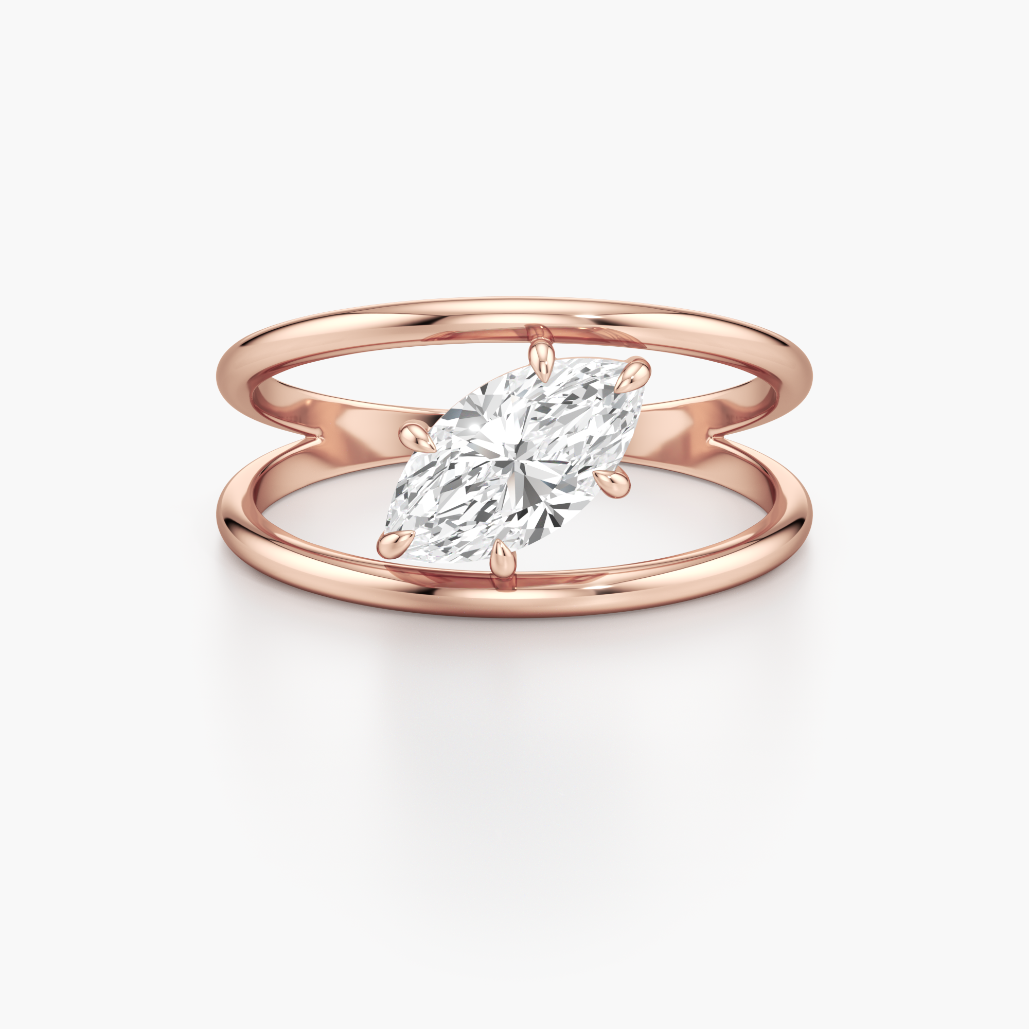 Splice Connection Diamond Ring
