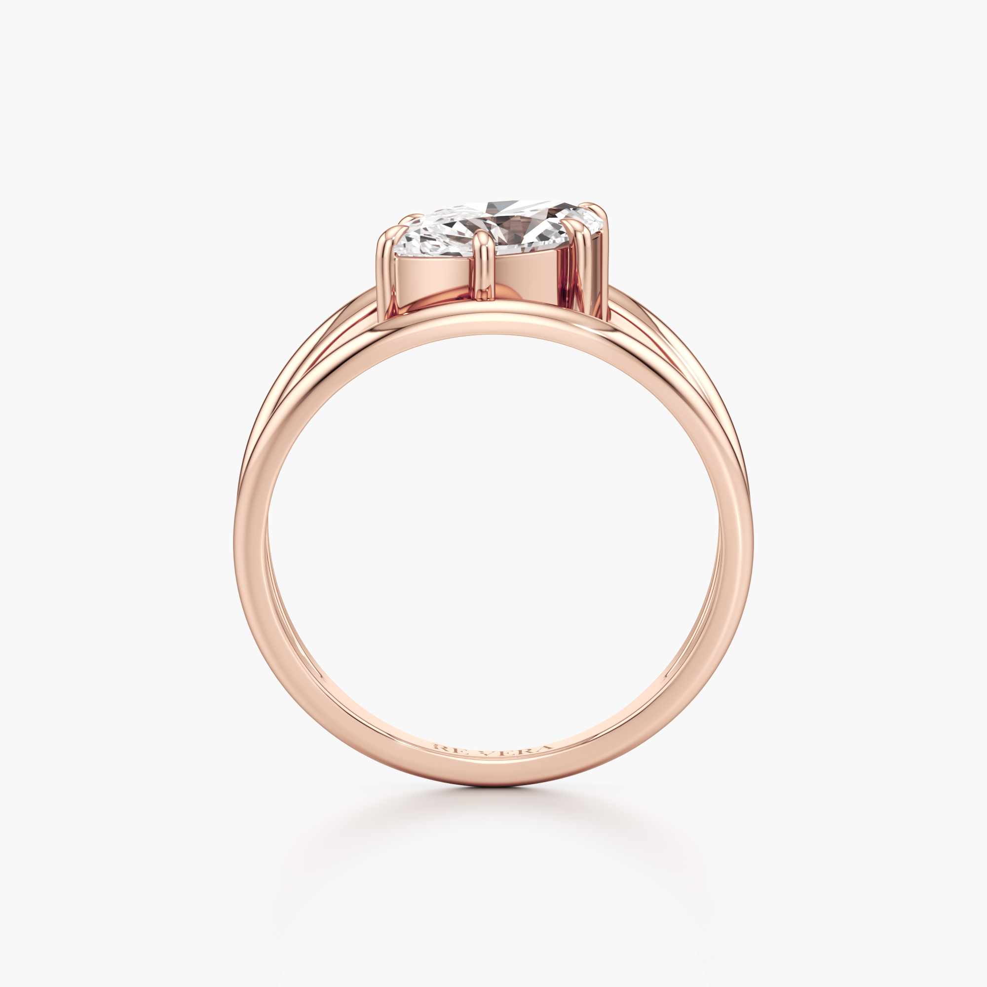 Splice Connection Diamond Ring