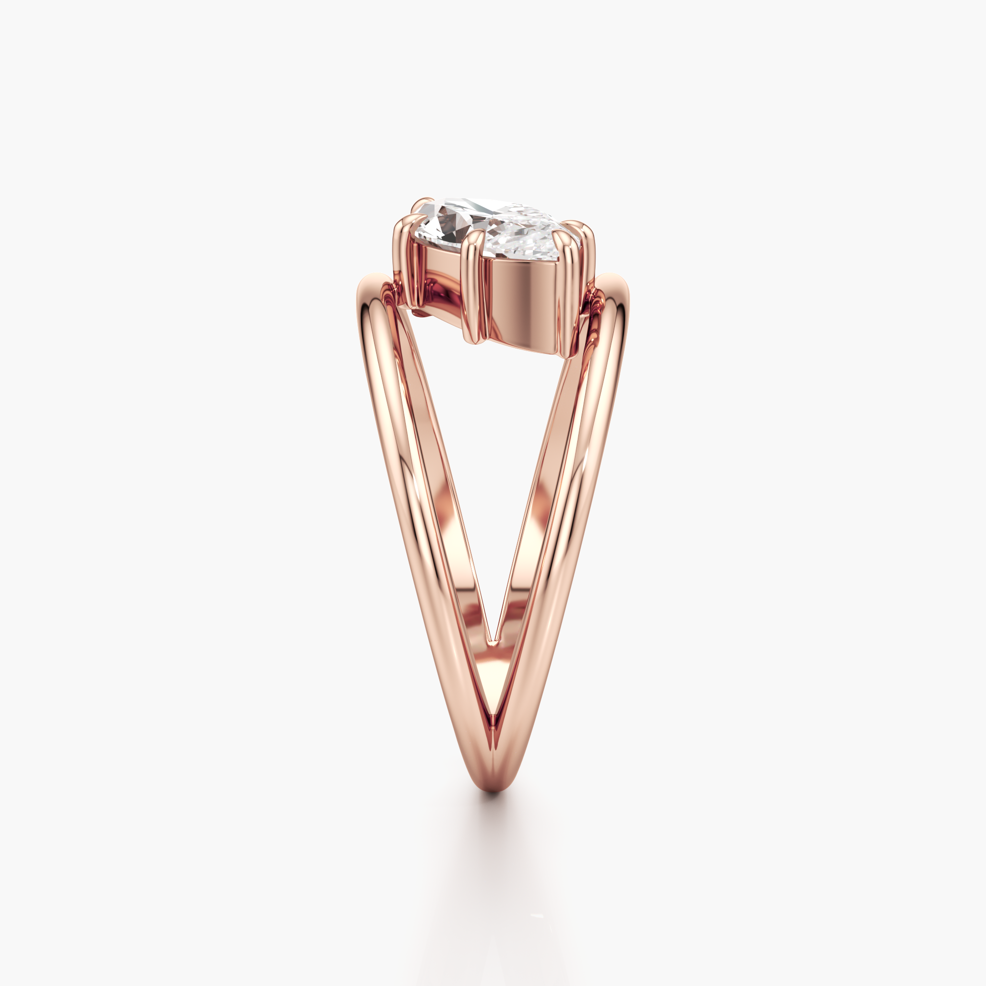 Splice Connection Diamond Ring