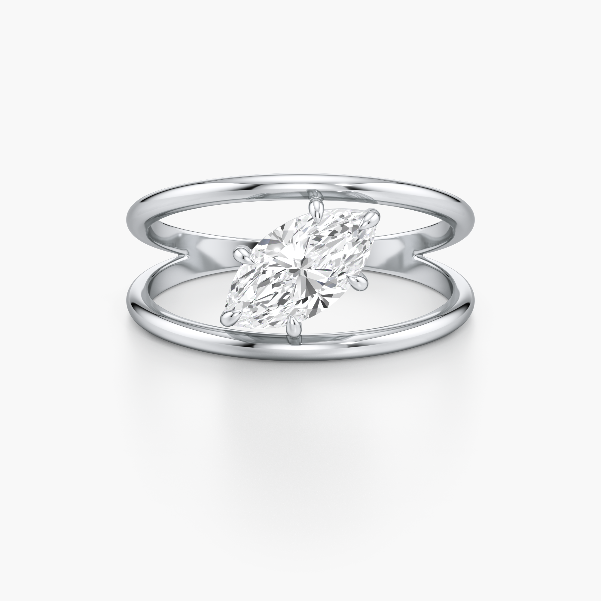 Splice Connection Diamond Ring