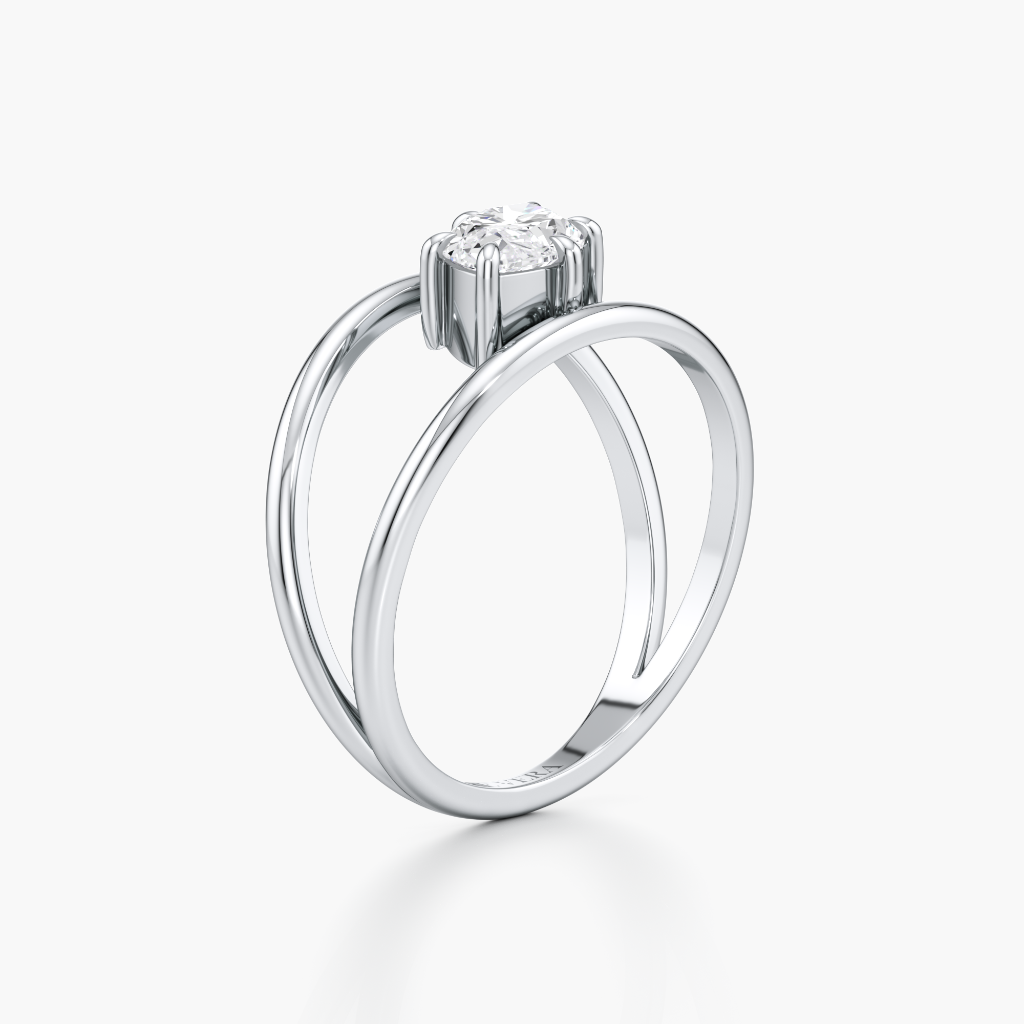 Splice Connection Diamond Ring