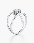 Splice Connection Diamond Ring