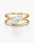 Splice Connection Diamond Ring