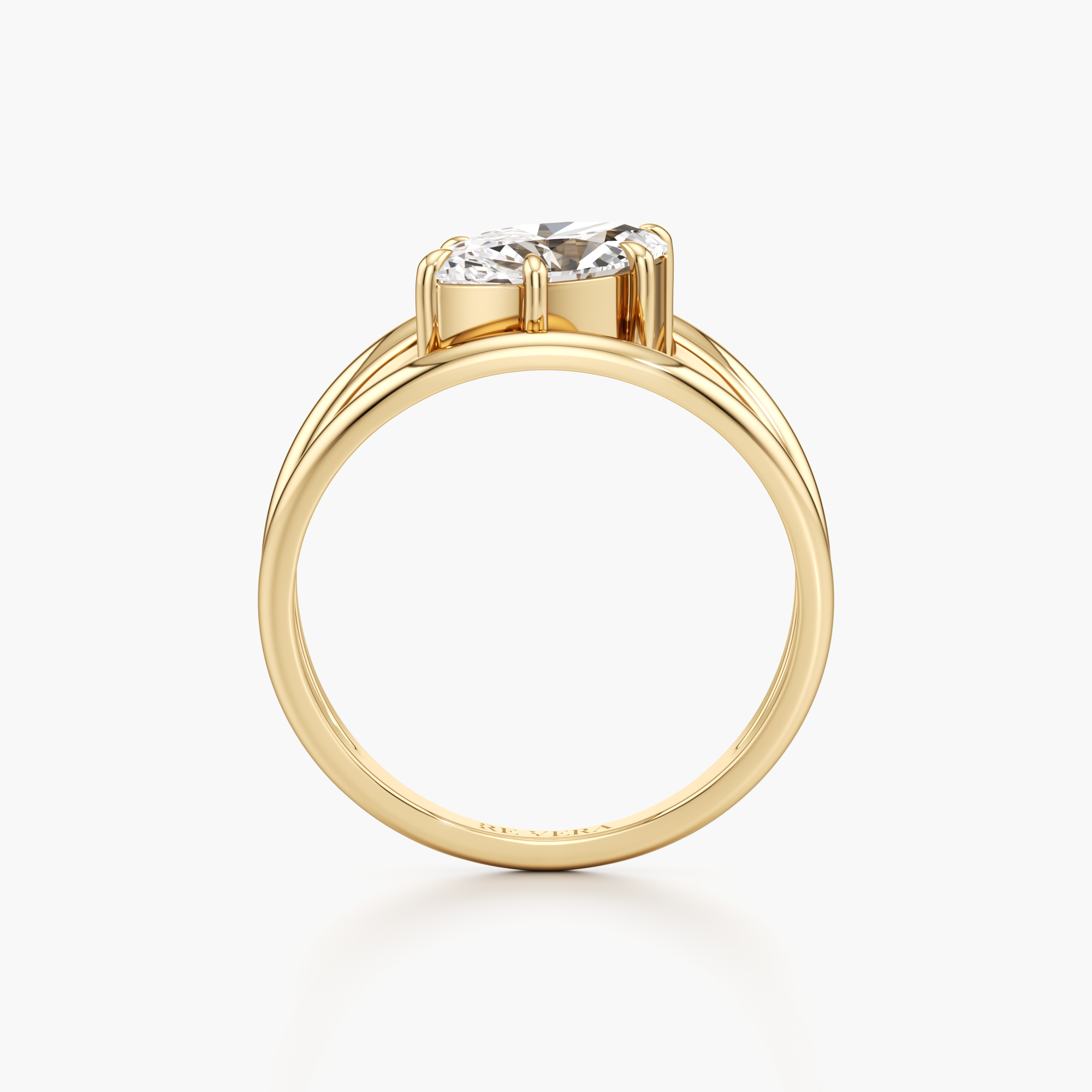 Splice Connection Diamond Ring
