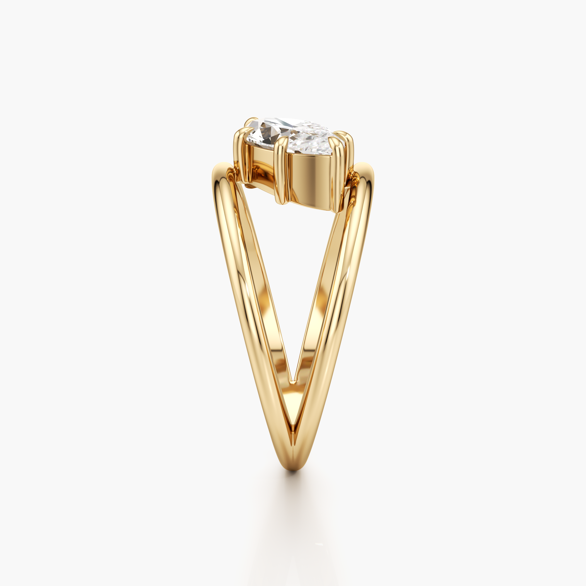 Splice Connection Diamond Ring