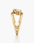 Splice Connection Diamond Ring