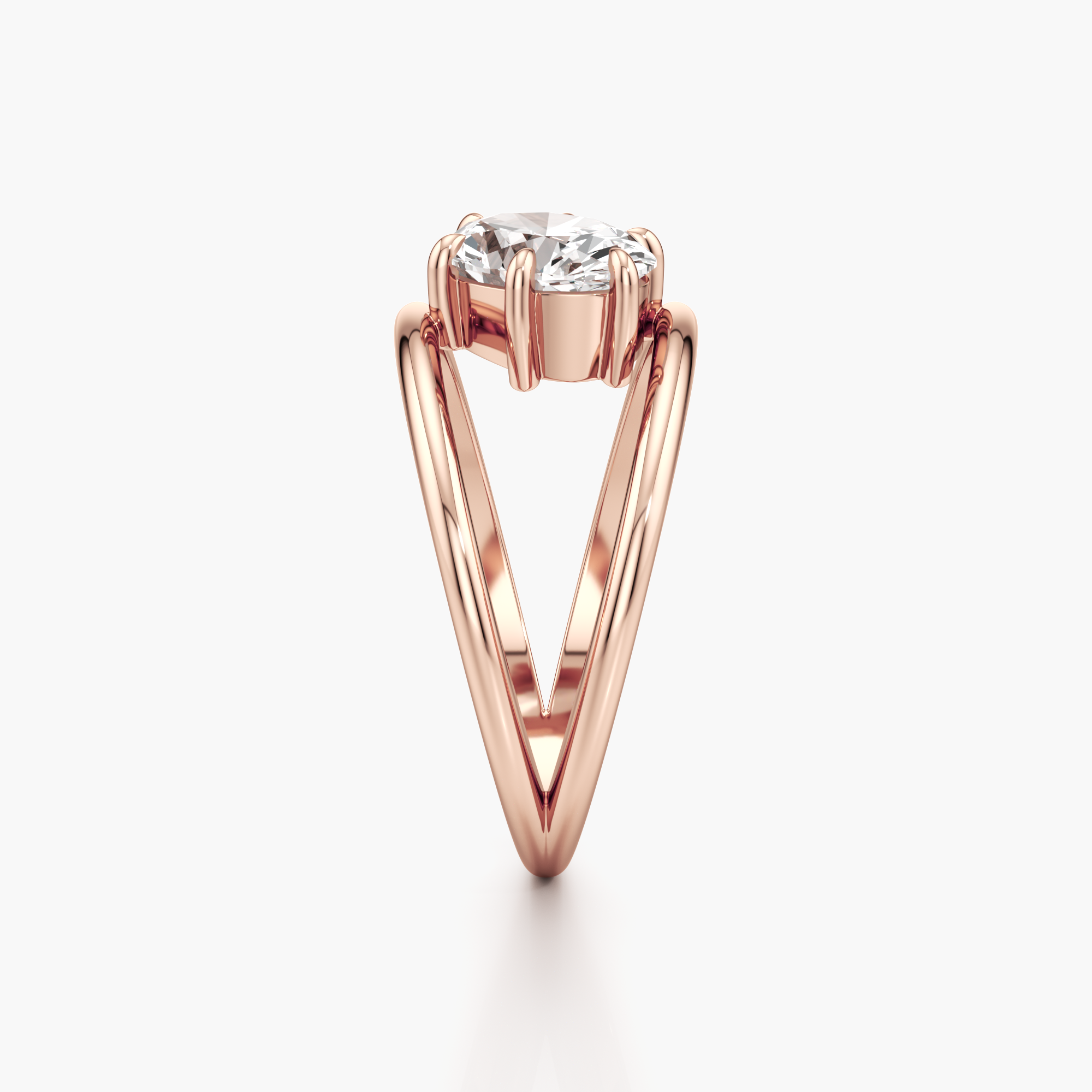 Splice Connection Diamond Ring