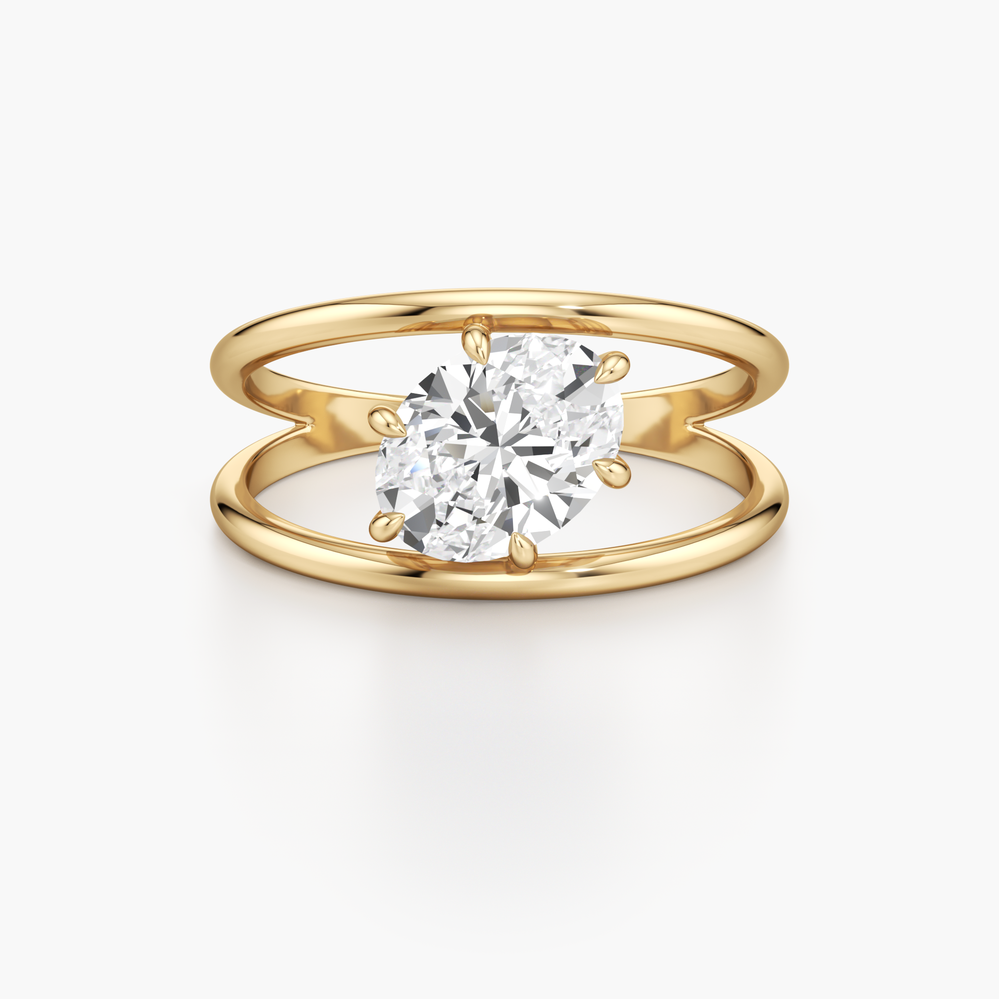 Splice Connection Diamond Ring