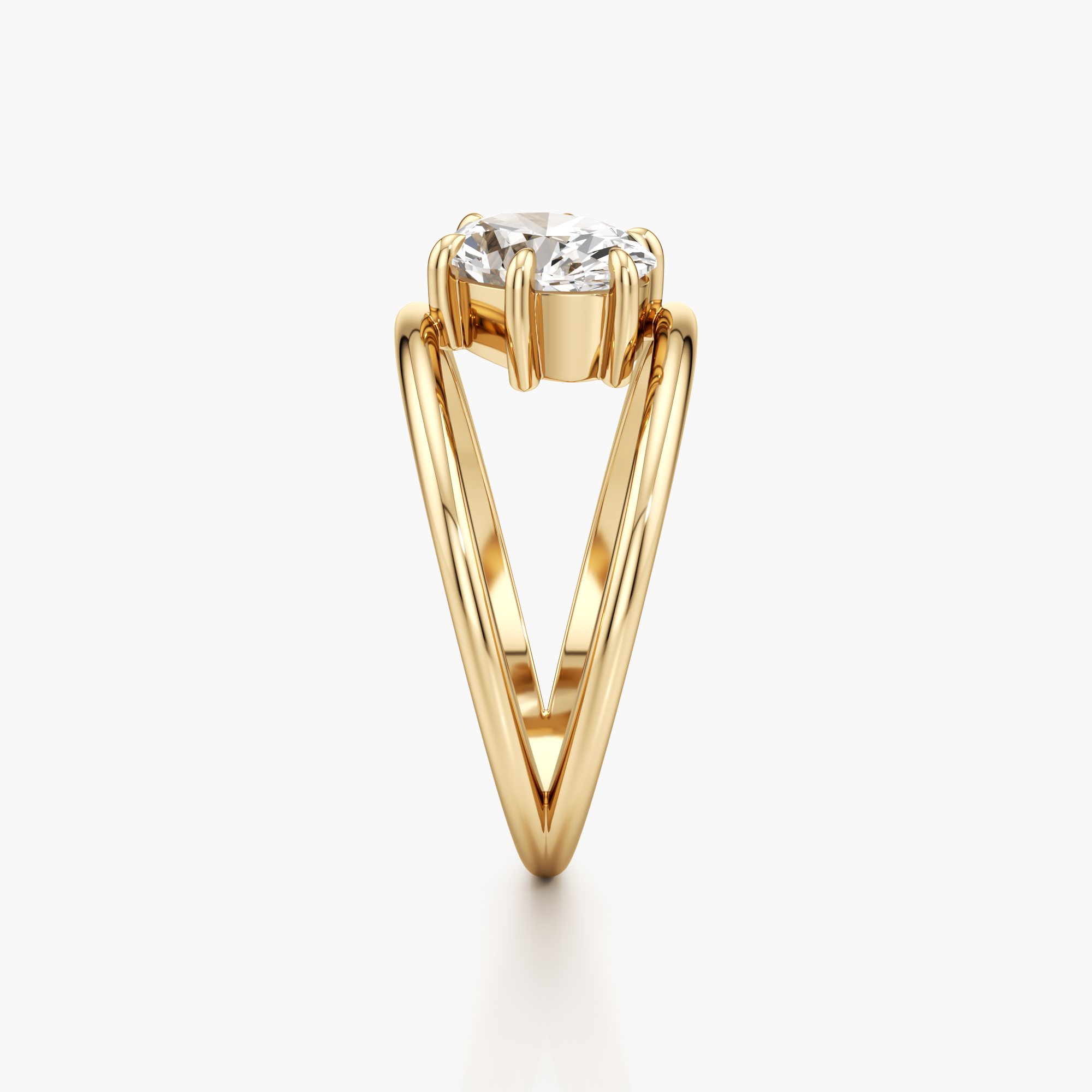 Splice Connection Diamond Ring
