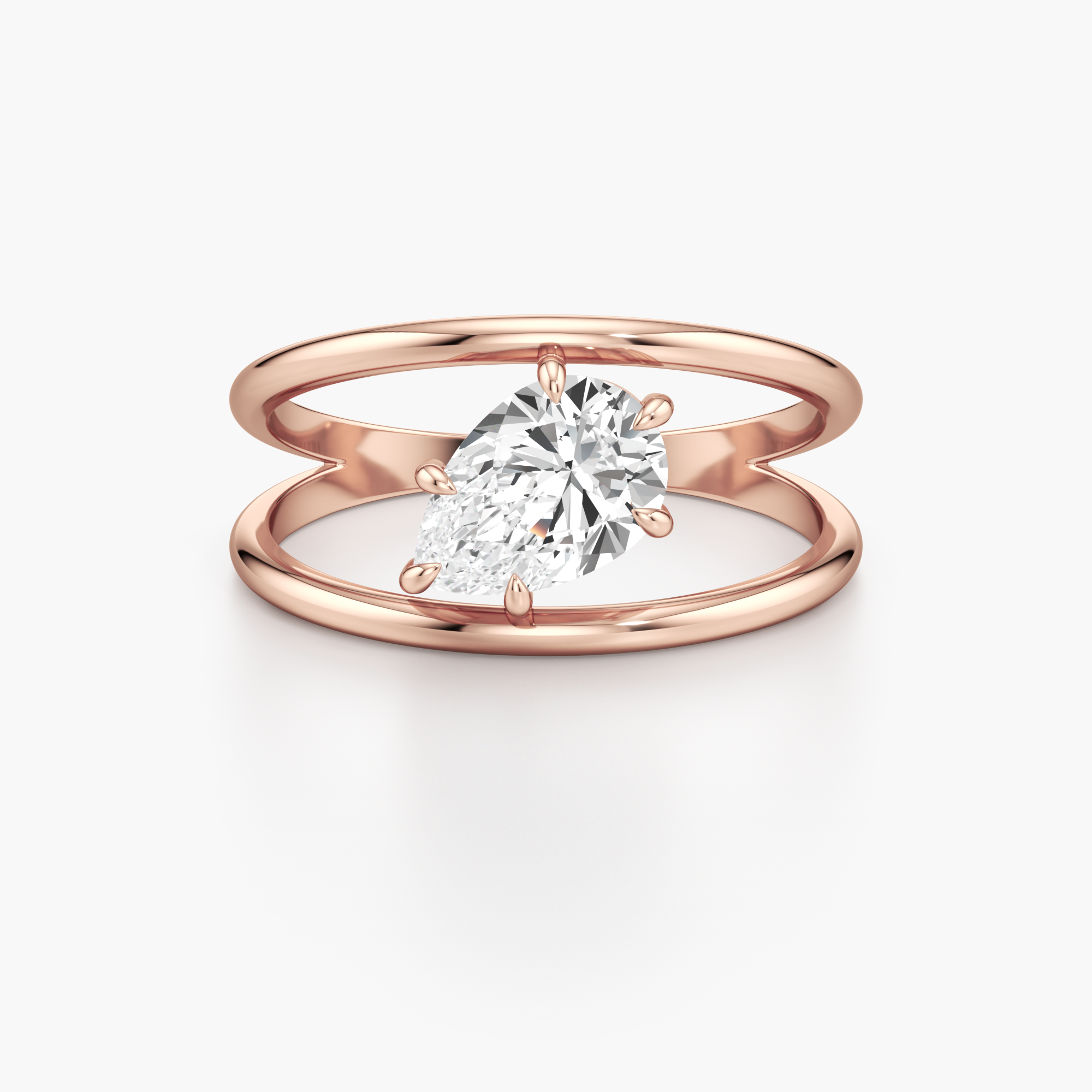 Splice Connection Diamond Ring