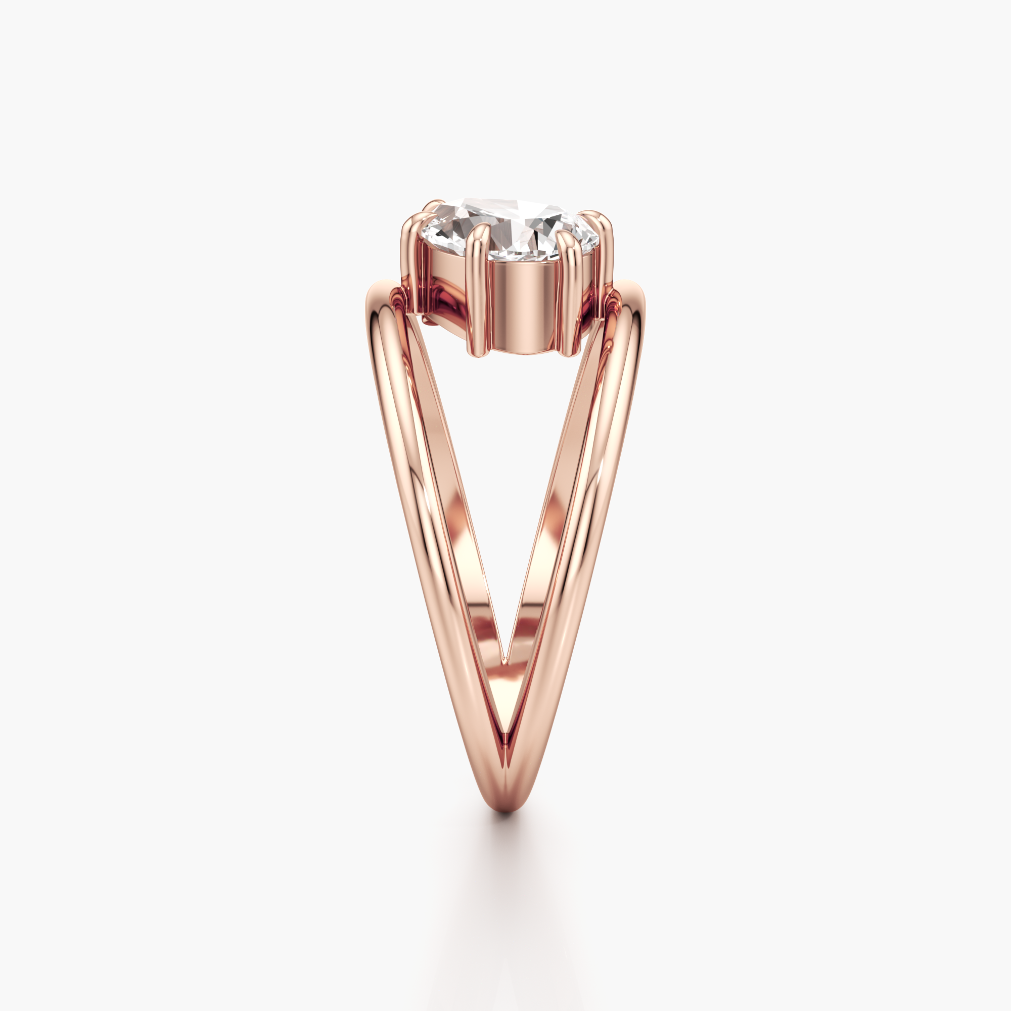 Splice Connection Diamond Ring