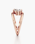 Splice Connection Diamond Ring