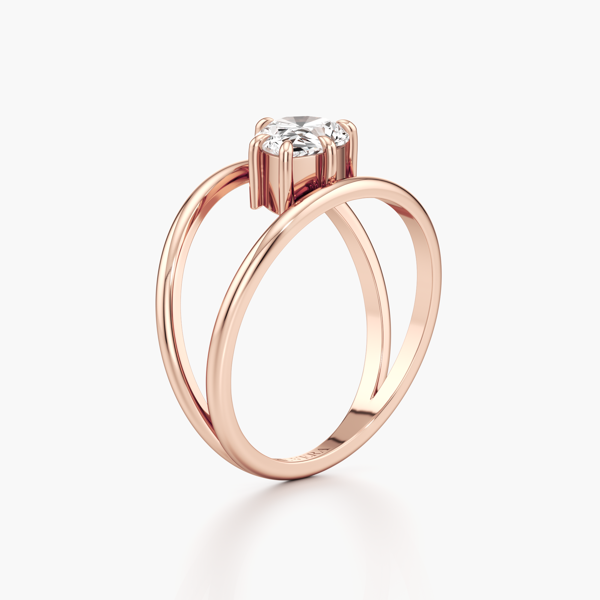 Splice Connection Diamond Ring