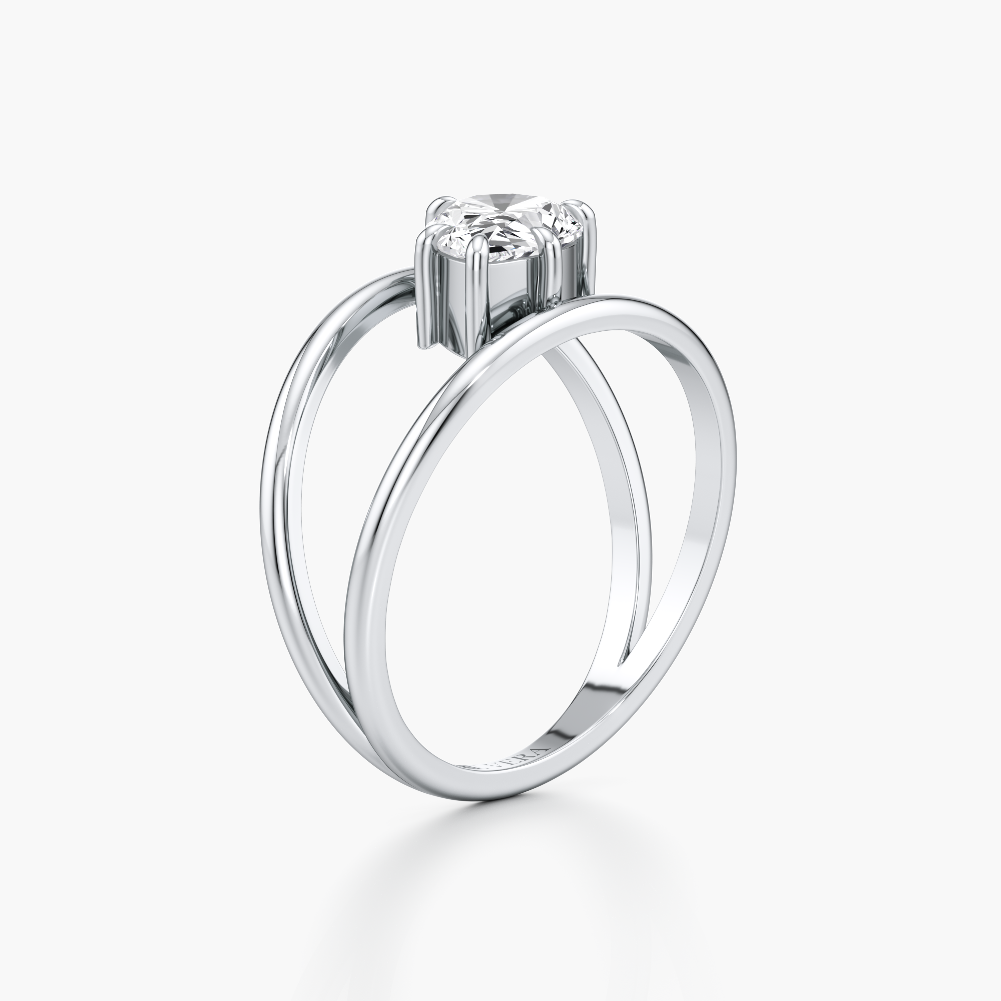 Splice Connection Diamond Ring