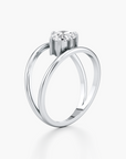 Splice Connection Diamond Ring