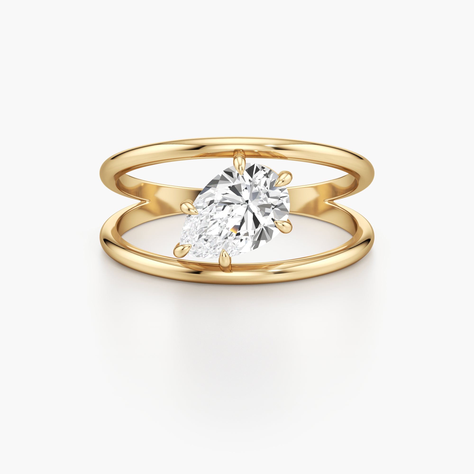 Splice Connection Diamond Ring