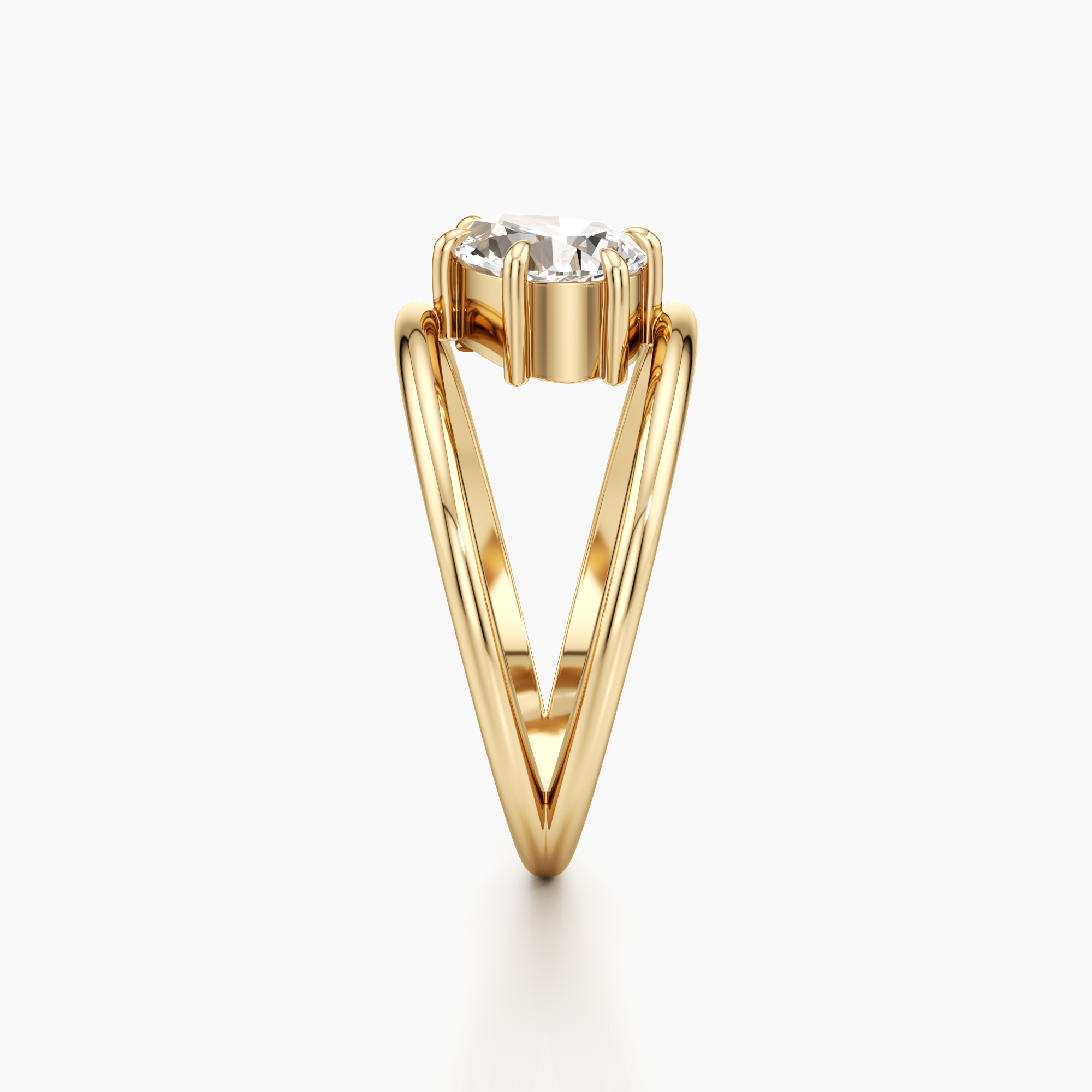 Splice Connection Diamond Ring