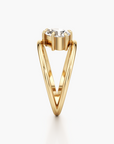 Splice Connection Diamond Ring