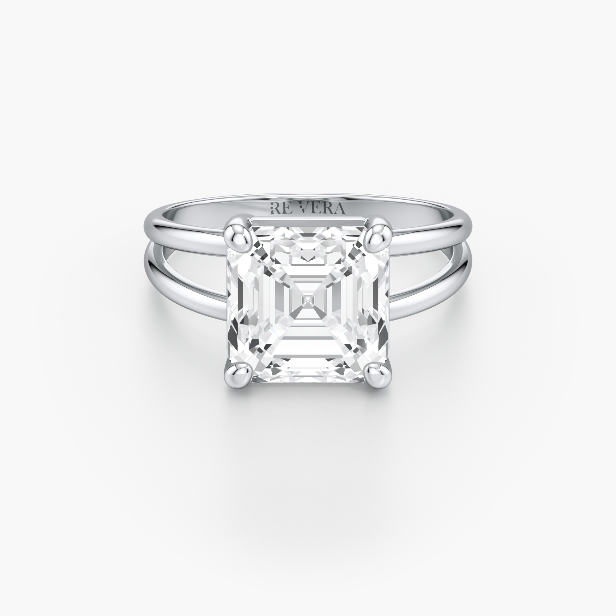Double Loop Diamond Ring