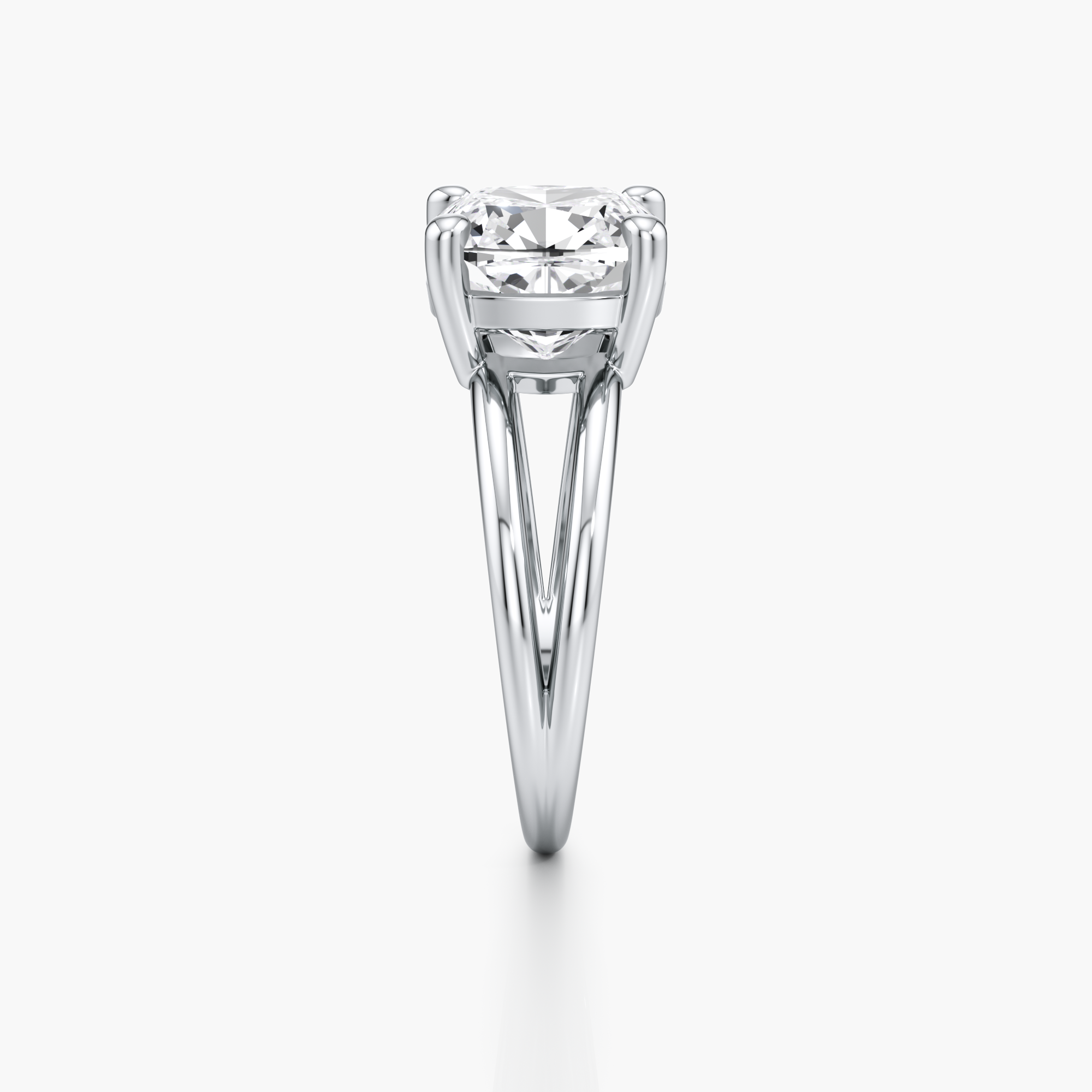 Double Loop Diamond Ring