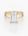 Double Loop Diamond Ring