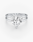 Double Loop Diamond Ring