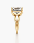 Double Loop Diamond Ring