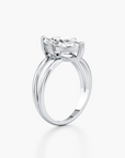 Double Loop Diamond Ring