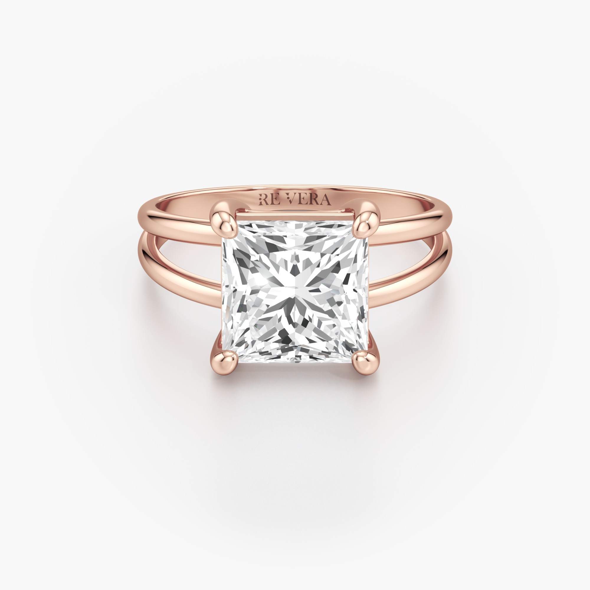 Double Loop Diamond Ring