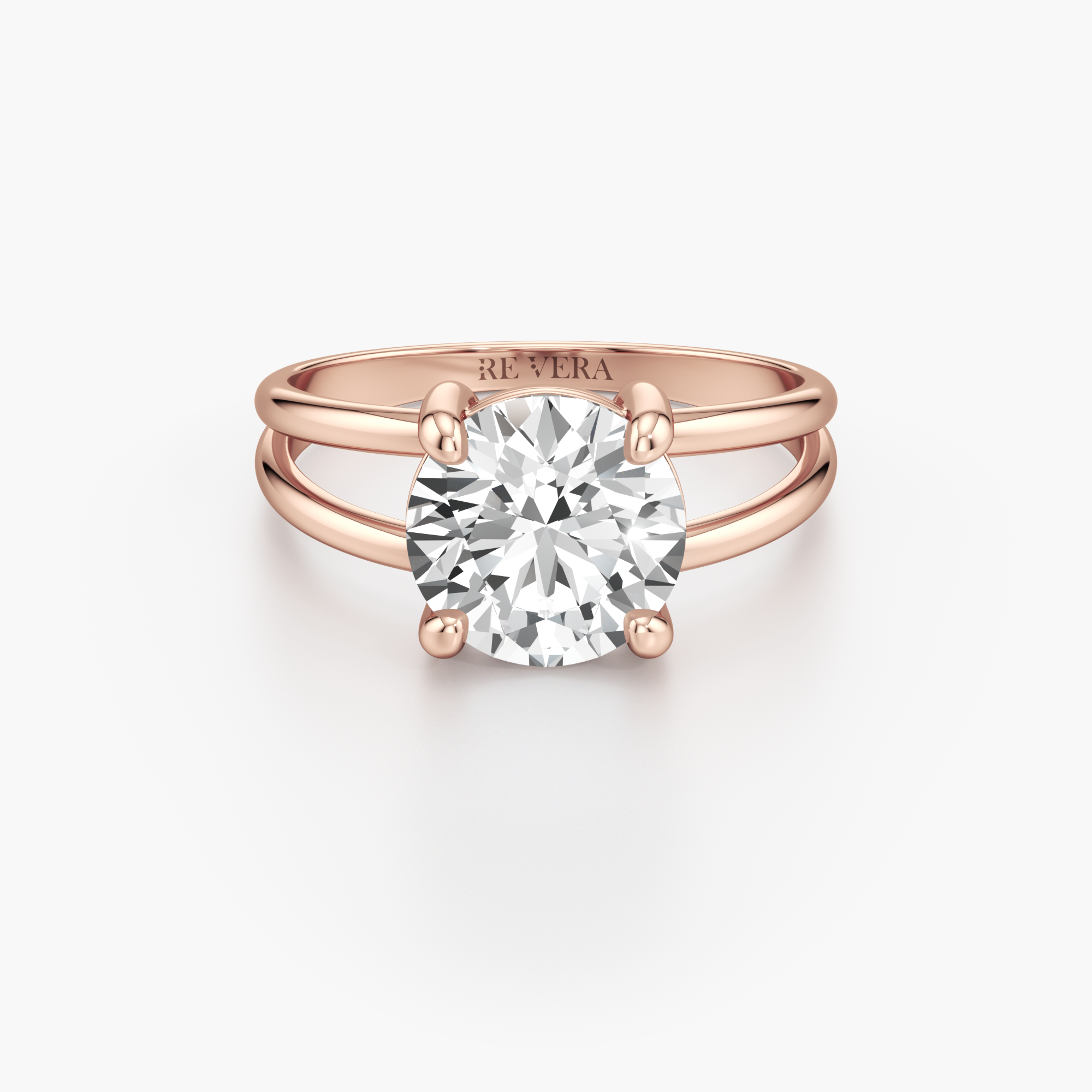 Double Loop Diamond Ring