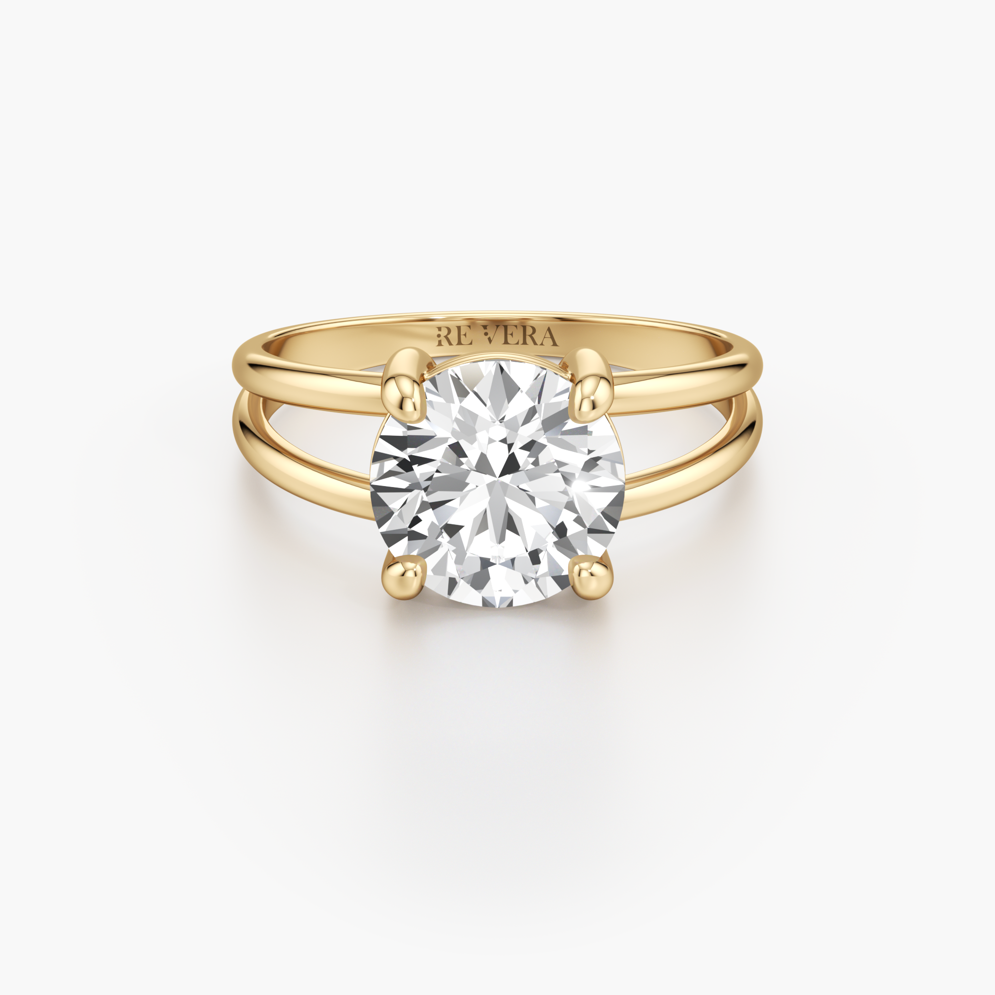 Double Loop Diamond Ring