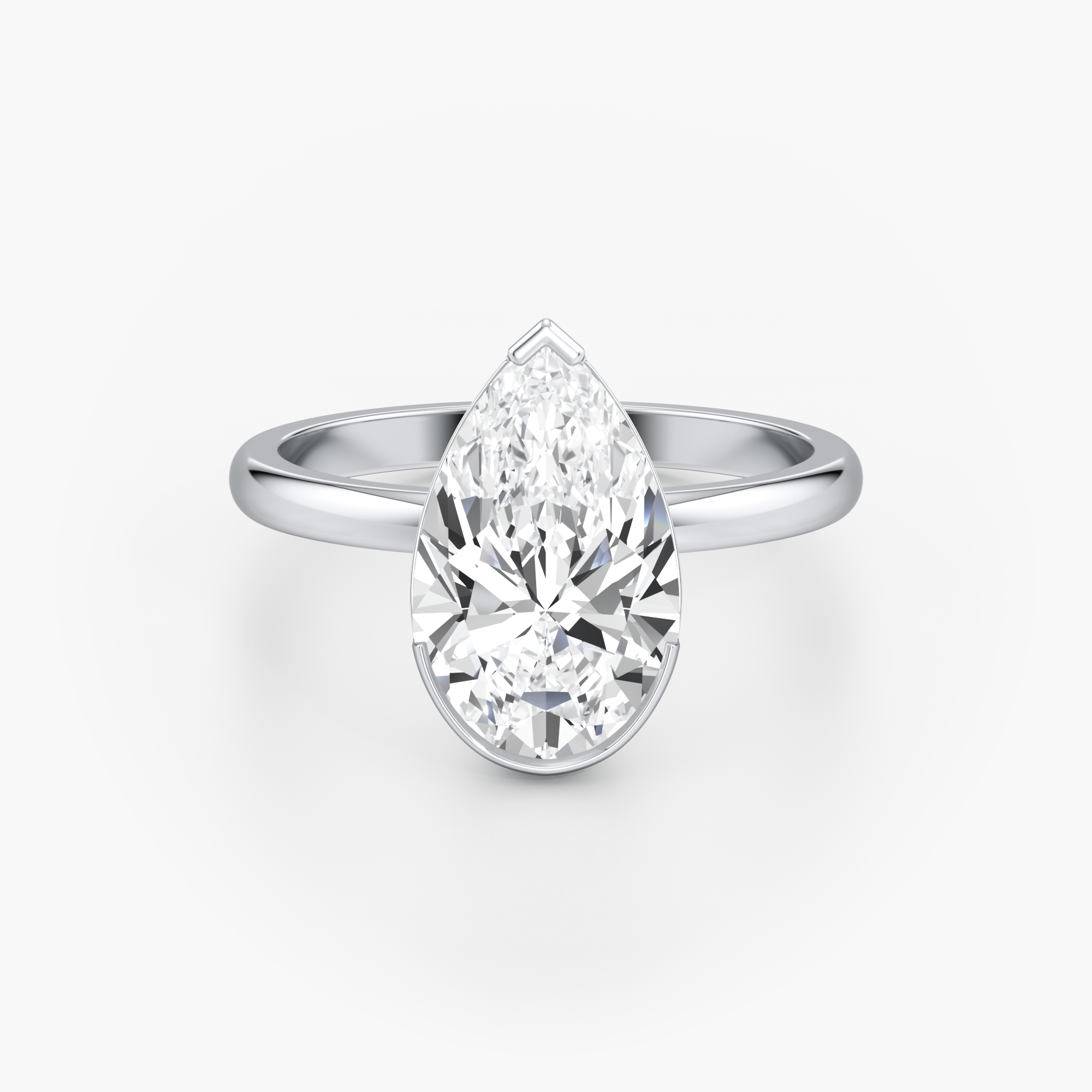 Solemn Solitaire Diamond Ring