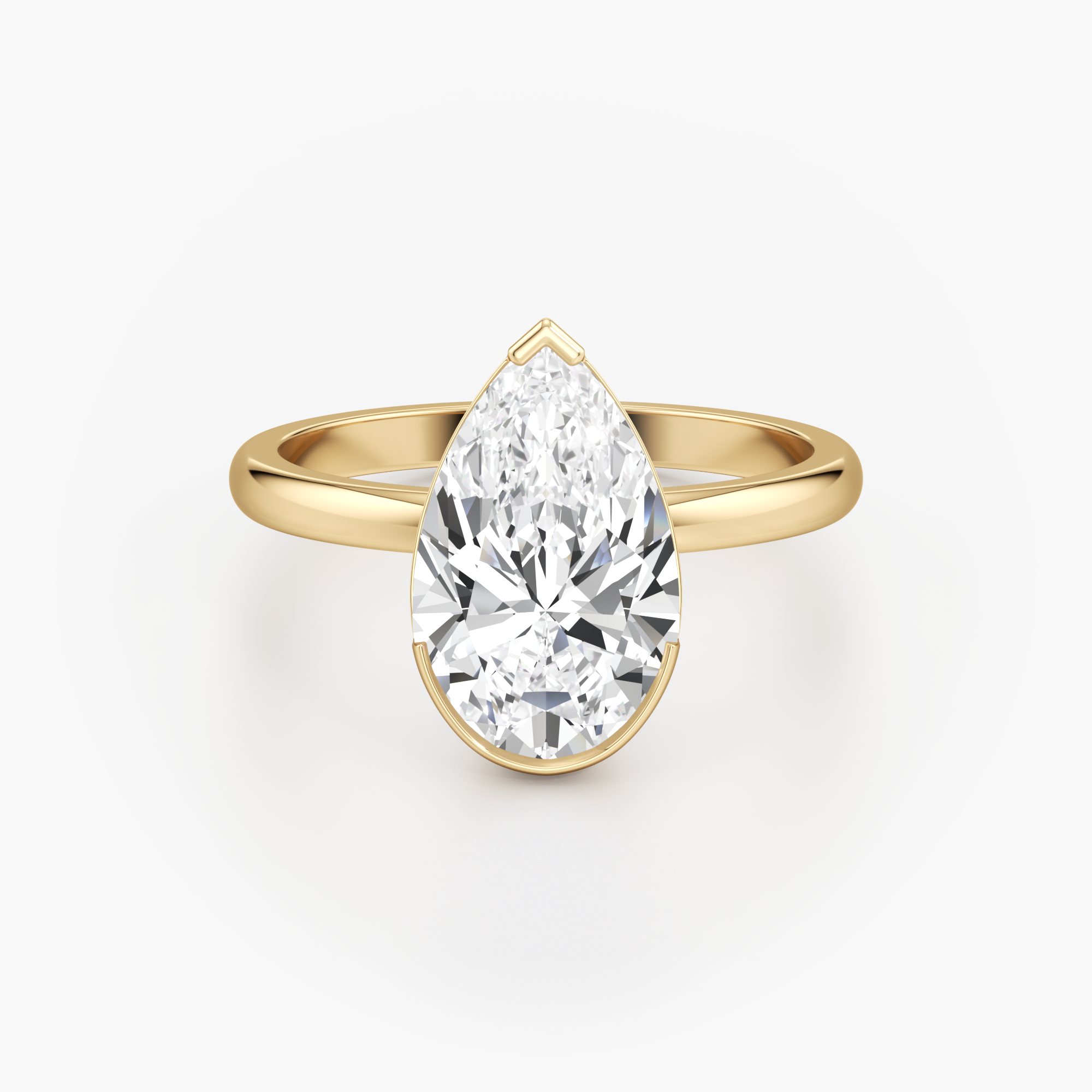Solemn Solitaire Diamond Ring
