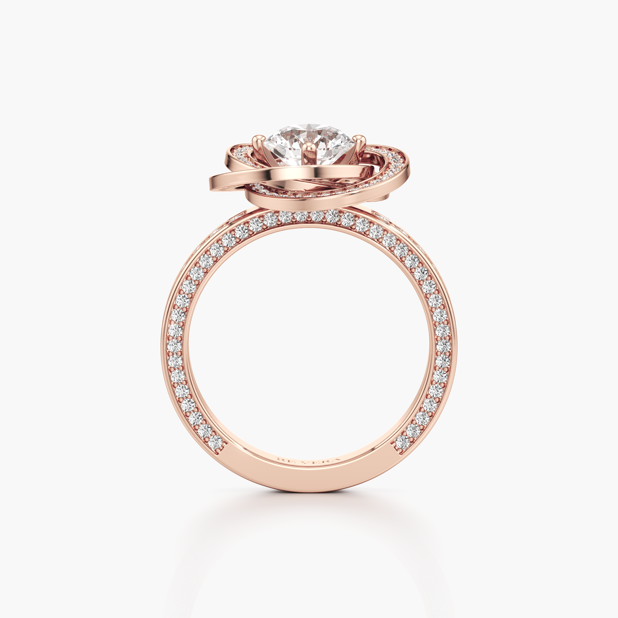 Aikya Intertwined Diamond Ring